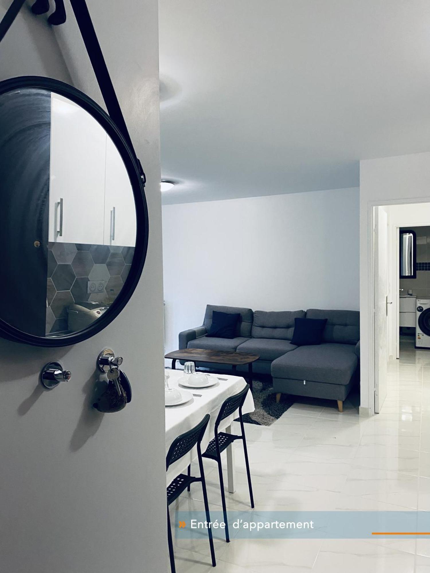 Appartement Parisien Neuf, Moderne Avec Une Grande Salon, 2 Chambres, 4 Lits, Parking Gratuit, 15Min De Paris Et 13 Min Aeroport Orly Vitry-sur-Seine Exterior foto